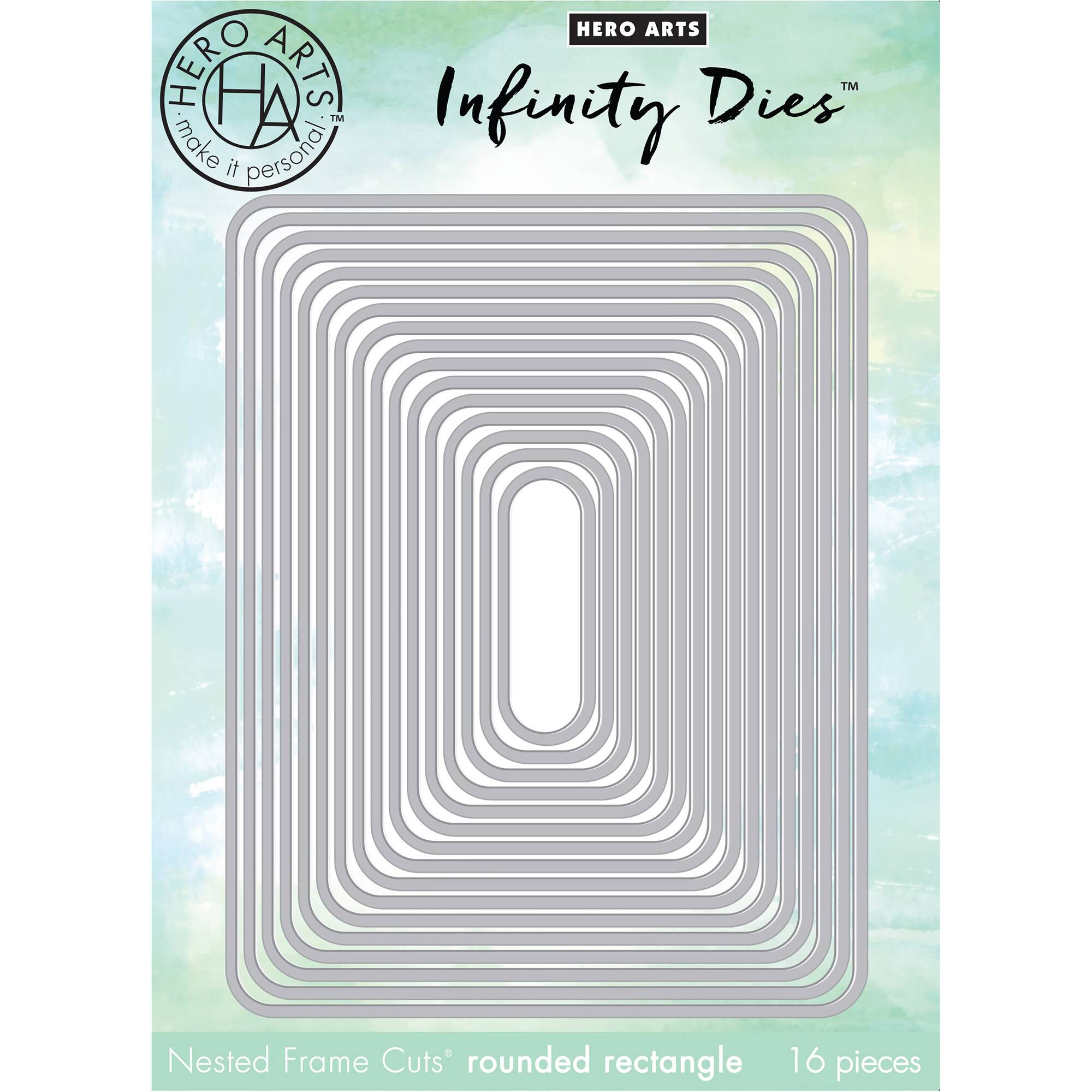Hero Arts Infinity Dies-Rounded Rectangle